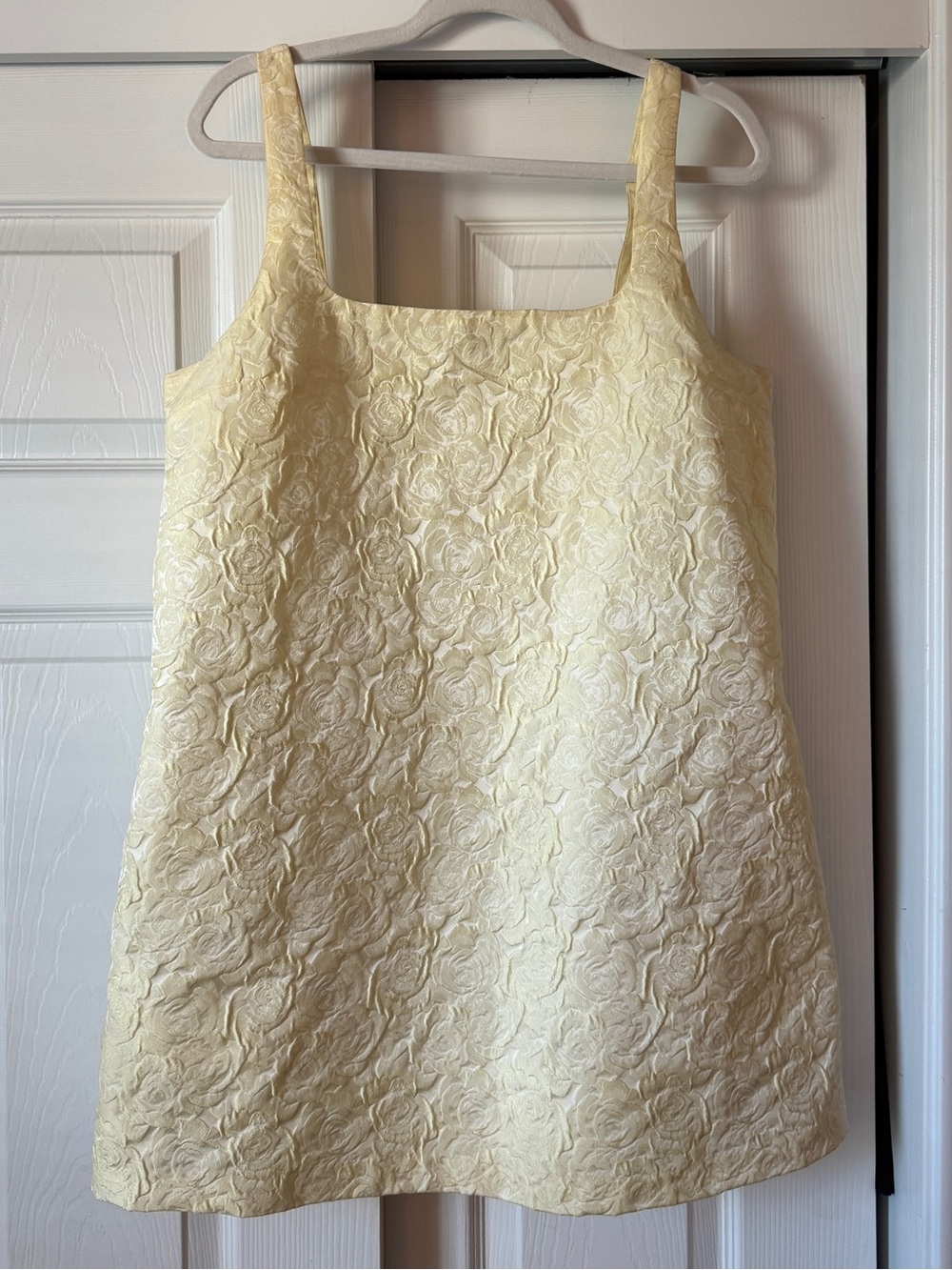 Amanda Uprichard Rinaldi Mini Dress in Cornsilk - Picture 6 of 6